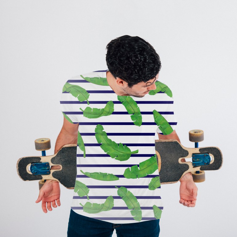 banana leaves mens tshirt